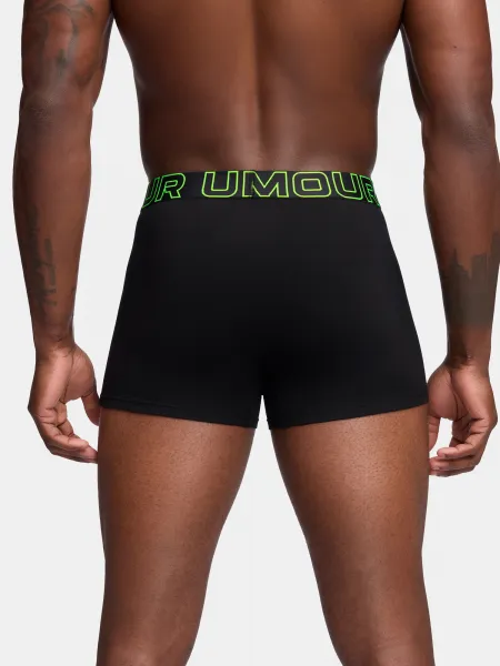3PACK pánske boxerky Under Armour čierne (1383891 004) S, trenky