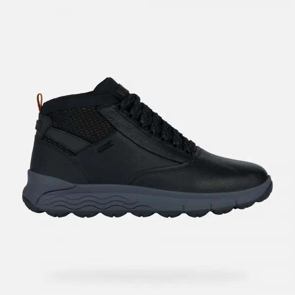 Black men's sneakers Geox Spherica 4X4 B ABX - Men's