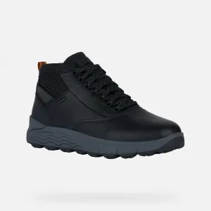 Black men's sneakers Geox Spherica 4X4 B ABX - Men's