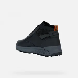 Black men's sneakers Geox Spherica 4X4 B ABX - Men's