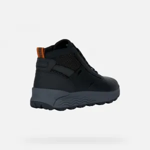Black men's sneakers Geox Spherica 4X4 B ABX - Men's
