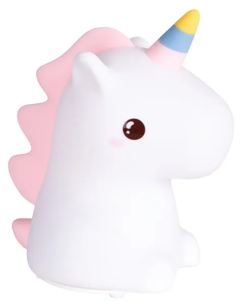 TZB Dětská stolní LED lampa Unicorn bílá
