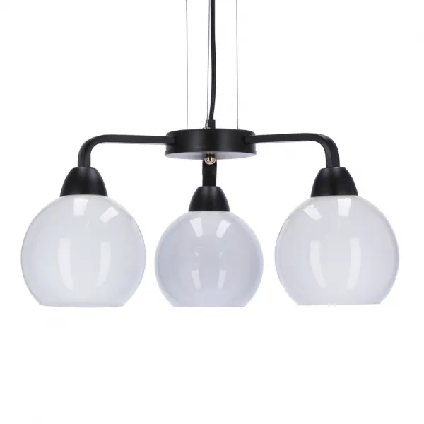 Závesná lampa Caldera 3x60W E27 tienidlo biele