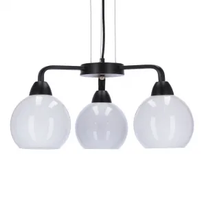Závesná lampa Caldera 3x60W E27 tienidlo biele