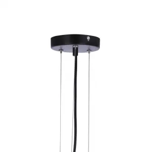 Závesná lampa Caldera 3x60W E27 tienidlo biele