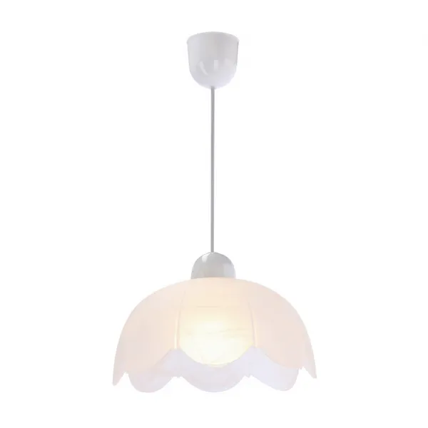 Závesná lampa Pansy 25 1x60W e27 biele tienidlo