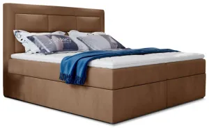 ArtElta Manželská posteľ VIVRE Boxspring | 160 x 200 cm Farba VIVRE: Monolith 09