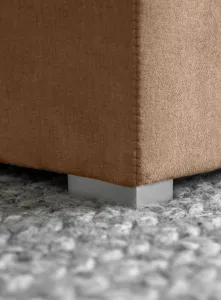 ArtElta Manželská posteľ VIVRE Boxspring | 160 x 200 cm Farba VIVRE: Monolith 09