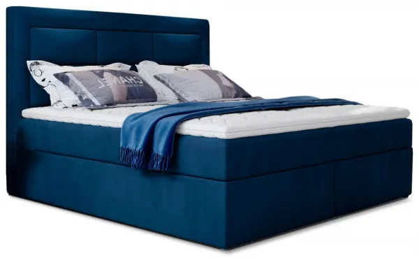 ArtElta Manželská posteľ VIVRE Boxspring | 140 x 200 cm Farba VIVRE: Monolith 77