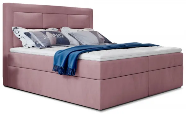 ArtElta Manželská posteľ VIVRE Boxspring | 140 x 200 cm Farba VIVRE: Matt Velvet 63