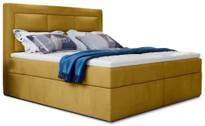 ArtElta Manželská posteľ VIVRE Boxspring | 140 x 200 cm Farba VIVRE: Monolith 48