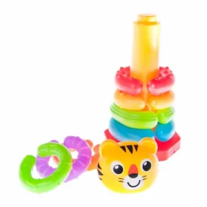 CreativeToys Pyramída kruhy - Tiger
