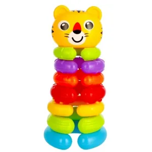 CreativeToys Pyramída kruhy - Tiger