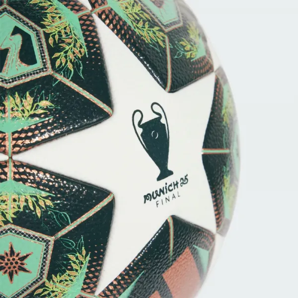 Futbalová lopta ADIDAS UCL COM WHITE SHAGRN SSLIME