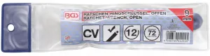 BGS Technics BGS technic 30829 – Račňový očkový kľúč otvorený 9 mm