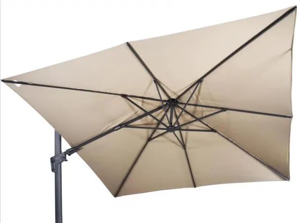 Virgo Flex slnečník 3x3 m béžový
