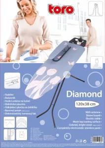 Žehliaca doska TORO Diamond 120x38cm