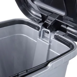 Plastový nášlapný kôš na odpadky KEEEPER 10l