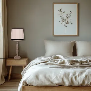 Stolová lampa CARDINALE, výška 58 cm, tmavosivá, tienidlo 1x40 E27, béžová