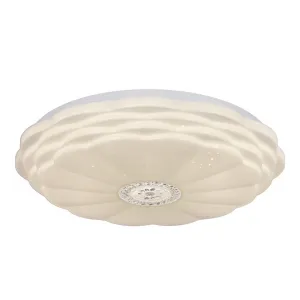 Stropné svietidlo VICTUS plafón 38cm 24W LED 4000K biele tienidlo