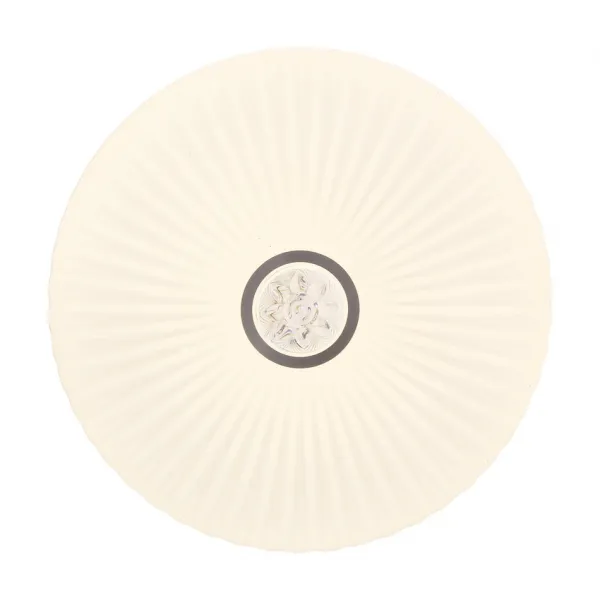 Stropné svietidlo PEROLA, plafón, 40 cm, 24 W, LED, 4000 K, biele tienidlo