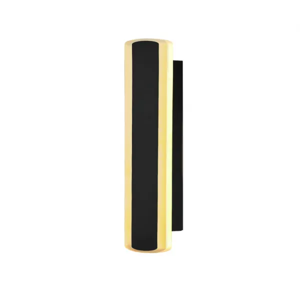 Vonkajšia nástenná lampa STICK L-30 čierna 12W opálové tienidlo IP65