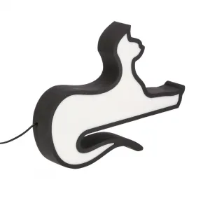 Stolová LED lampa CAT IQ KIDS ČIERNA