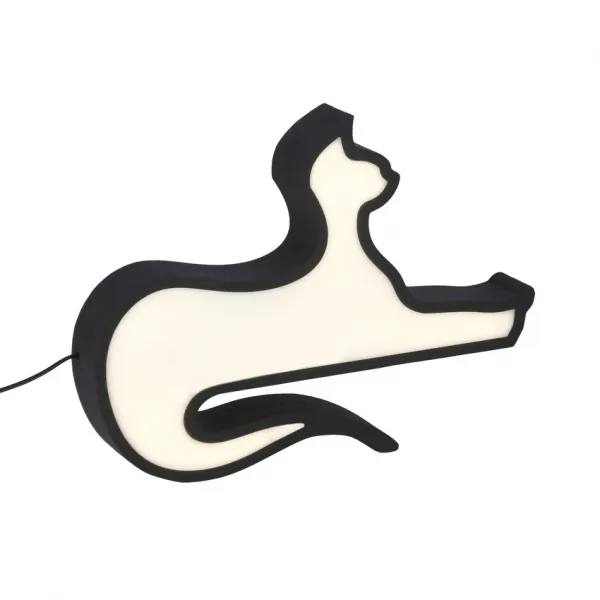 Stolová LED lampa CAT IQ KIDS ČIERNA
