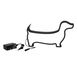 LAMPA PRE PSOV LED stolová lampa IQ KIDS čierna