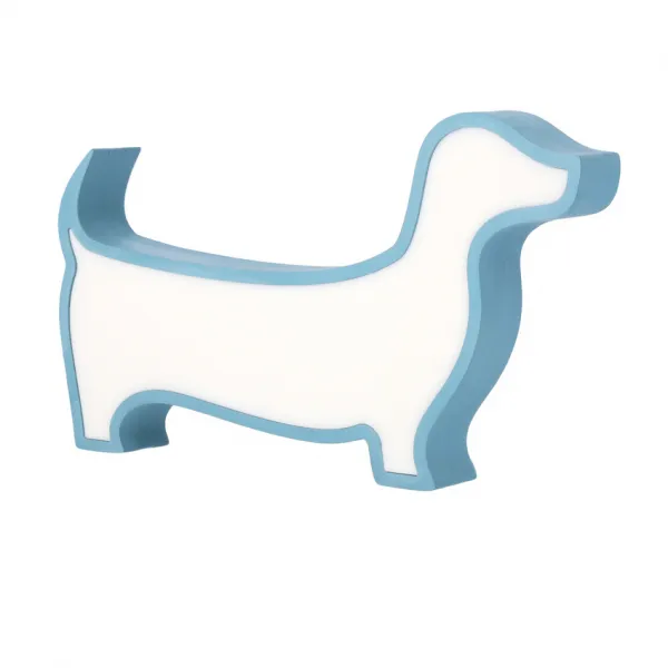 Stolová LED lampa DOG IQ KIDS modrá