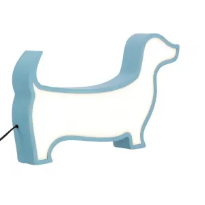 Stolová LED lampa DOG IQ KIDS modrá