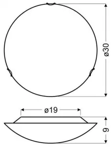 Stropné svietidlo Circle Plafon LED 6500K