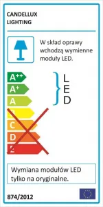 Stropná lampa Fiera Ceiling LED Square