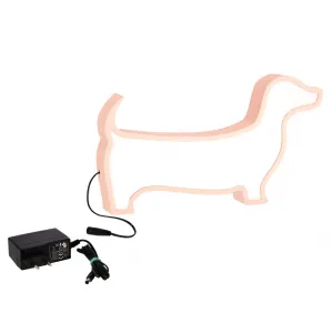 LAMPA PRE PSOV LED stolová lampa IQ KIDS ružová