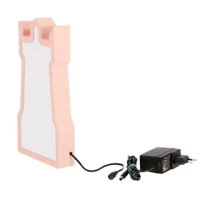 Detská stolová lampa veža LED iq kids ružová