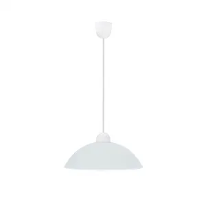 Závesná lampa Fanusa 1X60W E27 tienidlo biele so vzorom