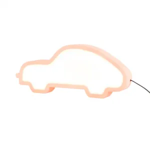 Stolová lampa do auta pre deti LED iq kids ružová