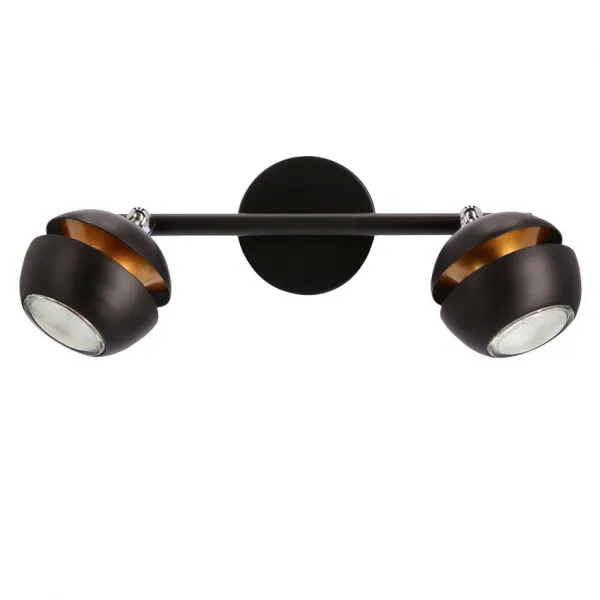 LED pásik Boni 2x3W gu10 čierny - POSLEDNÝ KUS