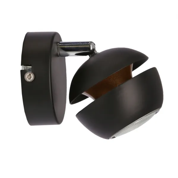 Nástenná lampa Boni 1x3W gu10 LED čierna