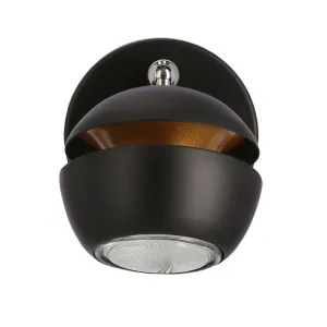Nástenná lampa Boni 1x3W gu10 LED čierna