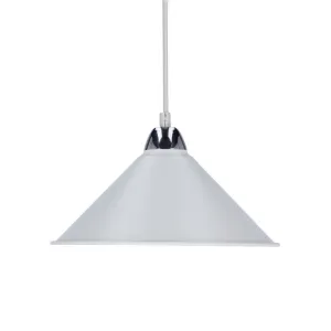 Závesná lampa Avola, chróm, 26 l/60W, tienidlo E27, biela