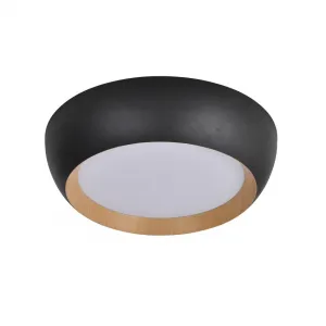 stropná lampa abruzzo čierne drevené tienidlo na stropnú lampu biele