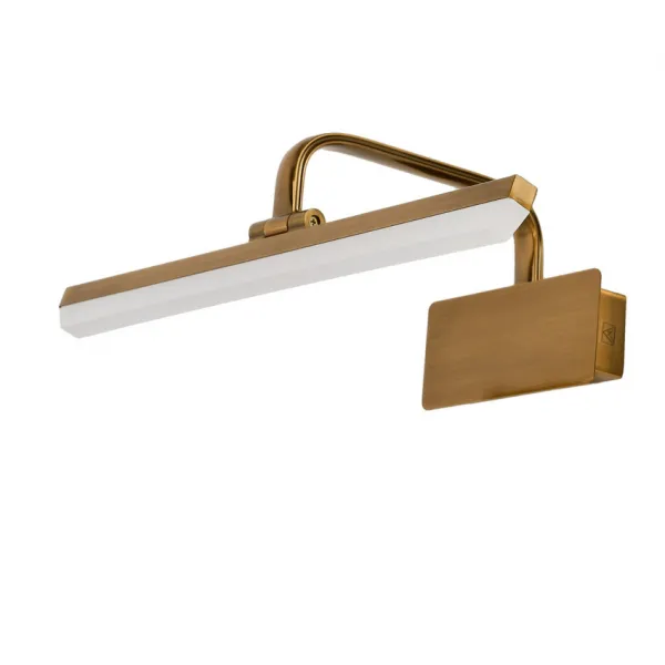 Nástenná LED lampa 8W patinovaná, nastaviteľná nad zrkadlo, zavesná