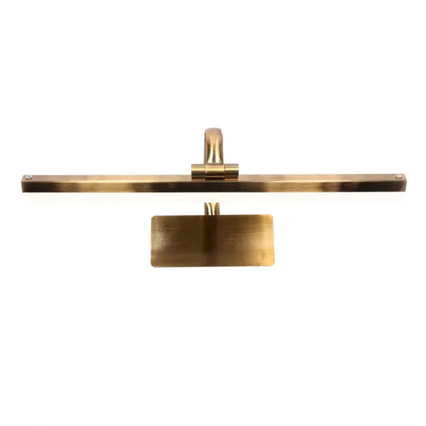 Nástenná LED lampa 8W patinovaná, nastaviteľná nad zrkadlo, zavesná