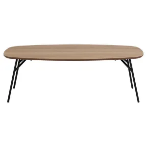 Actona Konferenčný stolík Caracas 120 cm dub olejovaný/čierny