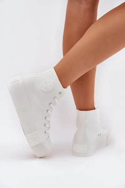 BIG STAR SHOES Dámske Tenisky Na Platforme Big Star