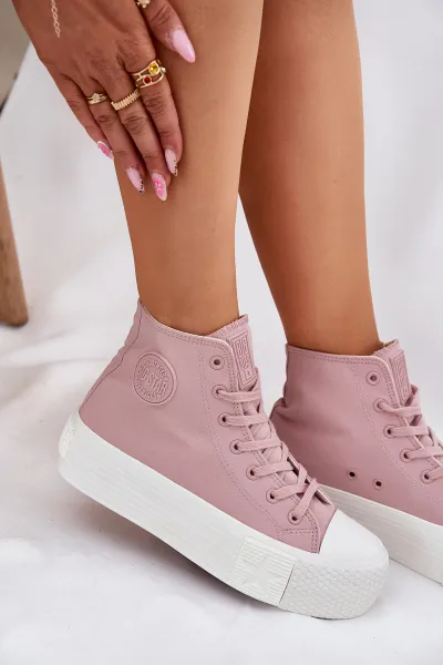BIG STAR SHOES Dámske Tenisky Na Platforme Big Star