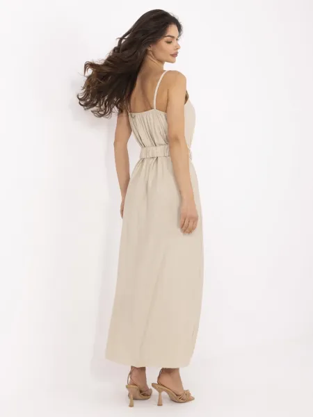 Dress-MI-SK-A6401.00-beige