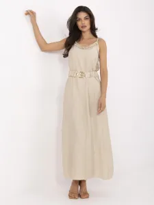 Dress-MI-SK-A6401.00-beige