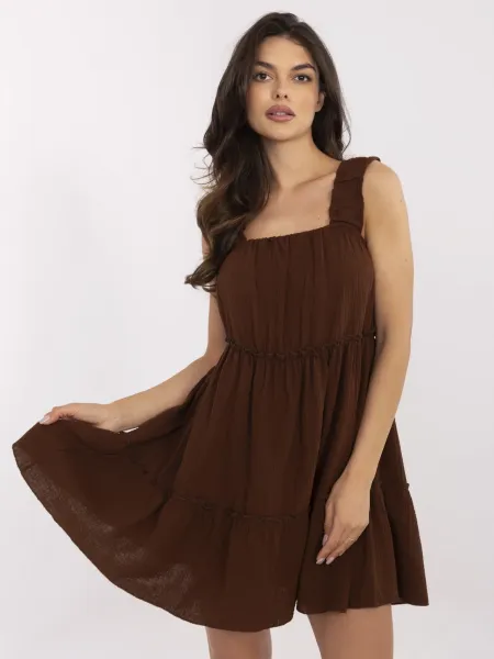 Dress-MI-SK-A5036.78-brown